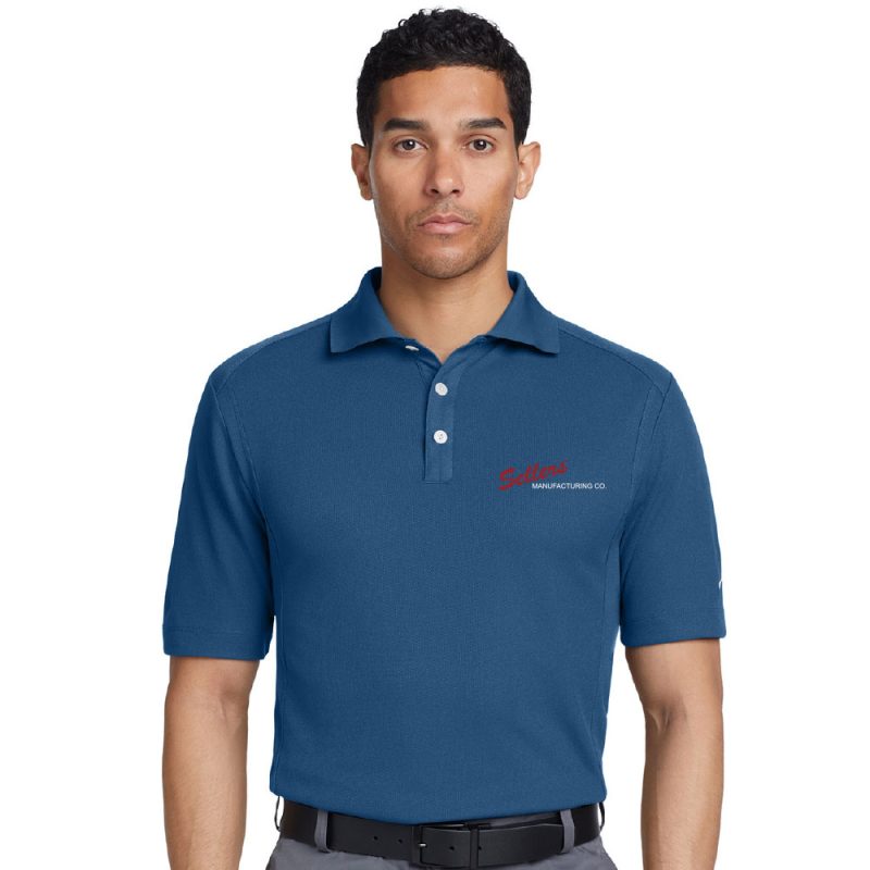 Court Blue Nike Dri Fit Classic Polo