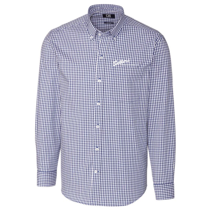 Tour Blue & Cutter Buck Long Sleeve Button Down