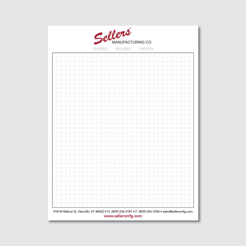 Sellers Mfg Grid Pad